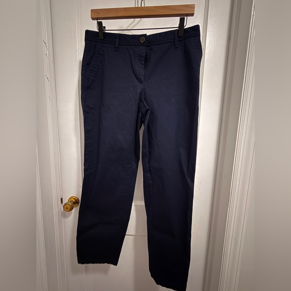 Talbots Navy Perfect Chino Pants.